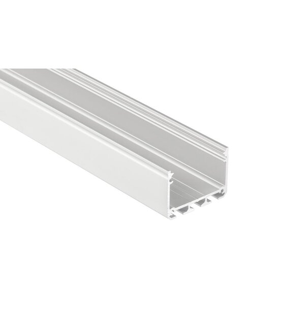 LED XL profiel 2 meter met afdekking 40 mm x 31 mm - XL31ALU