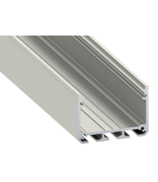 LED XL profiel 2 meter met afdekking 40 mm x 31 mm - XL31ALU