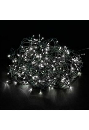 240 LED kerstboomverlichting koud wit 18 meter buiten