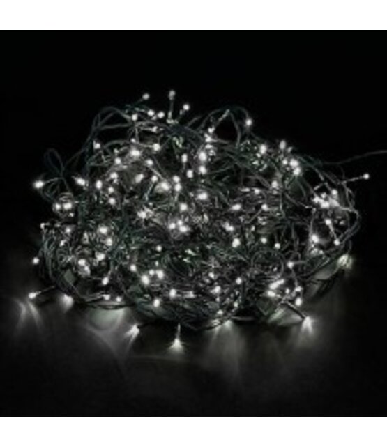 240 LED kerstboomverlichting koud wit 18 meter buiten