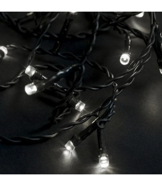 240 LED kerstboomverlichting koud wit 18 meter buiten