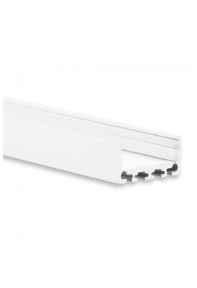 LED profiel 10 meter met lage afdekking 26,79mm x 11,69mm PN4 C1 - Wit