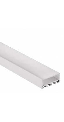 LED profiel 20 meter met lage afdekking 26,79mm x 11,69mm PN4 C1 - Grijs