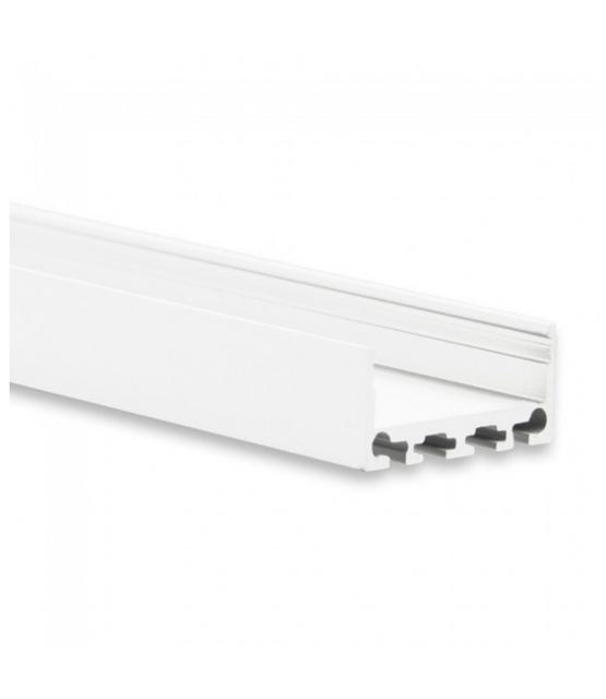 LED profiel 20 meter met lage afdekking 26,79mm x 11,69mm PN4 C1 - Wit
