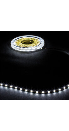 LED Strip 24 Volt 4000k Natuurlijk Wit 6W 630lm/meter 60 Led/m IP20 - 50 meter