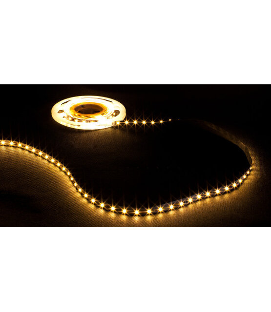 LED strip 24 Volt 3000K Warm Wit 6W 630lm/meter 60Led/m IP20 50m Rol