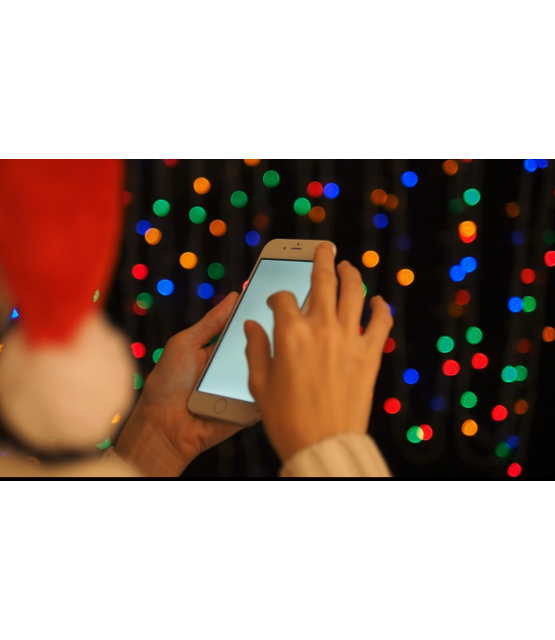 Kerstverlichting met app - multi-color met 8 lichtstanden – 480 LED