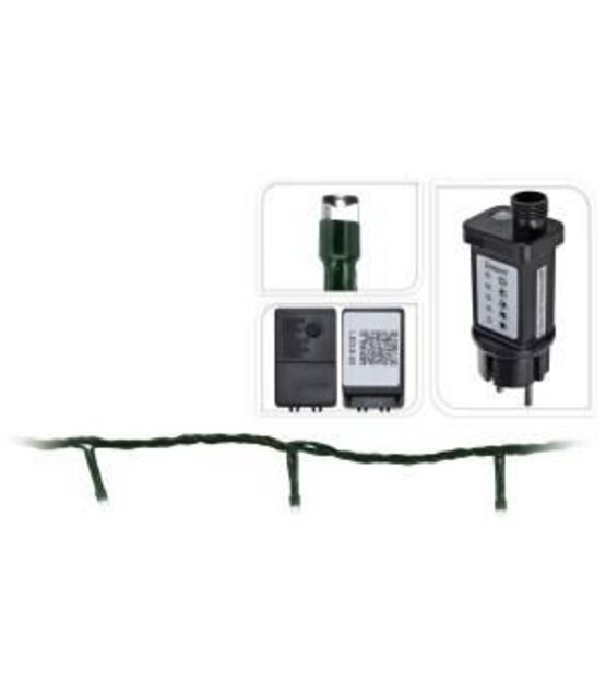 Cluster Kerstverlichting met app - extra warm wit met 8 lichtstanden – 400 LED