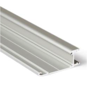LED strip wandprofiel 2 meter met afdekking 55 mm x 23 mm - W12ALU