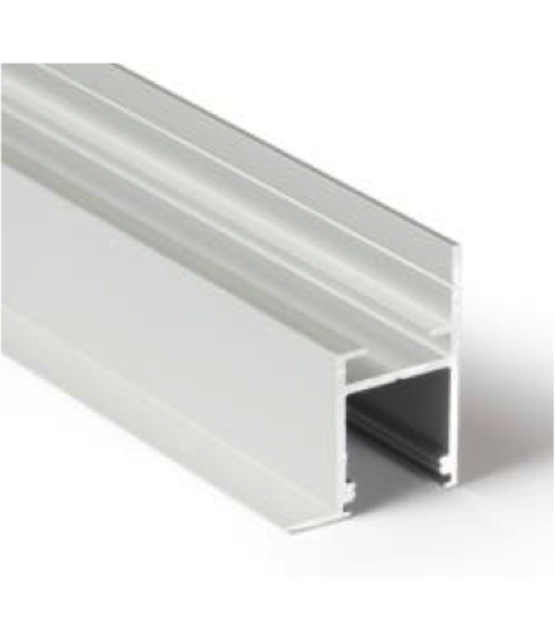 LED plafond profiel 2 meter met afdekking - FRAME14ALU