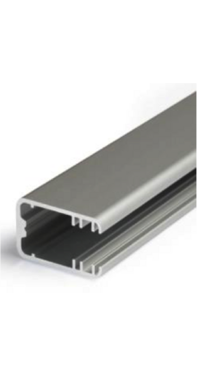 LED strip glasplaat profiel 1 meter 27 mm x 16,5 mm MK12