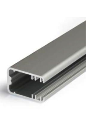 LED strip glasplaat profiel 1 meter 27 mm x 16,5 mm MK12