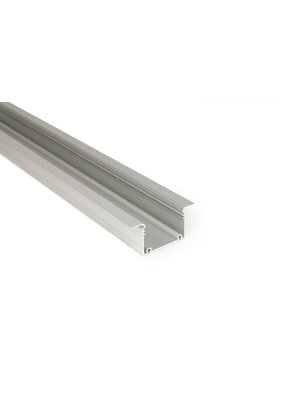 Extra groot LED profiel 2 meter met afdekking 77 mm x 36 mm XL12