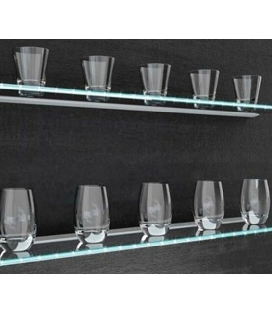 LED strip glasplaat profiel 2 meter 27 mm x 16,5 mm MK12