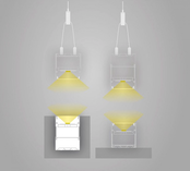 LED XXL profiel 2 meter met hoge afdekking 80 mm x 60 mm - XL60ALU