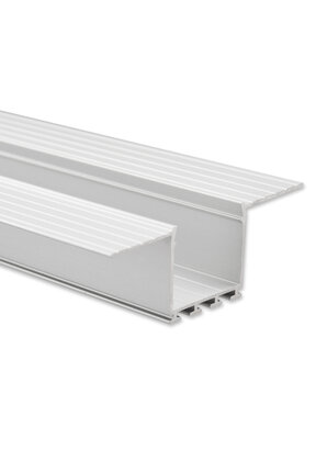 LED XL profiel 2 meter met afdekking 66,8 mm x 24,5 mm - XL99ALU   OP = OP