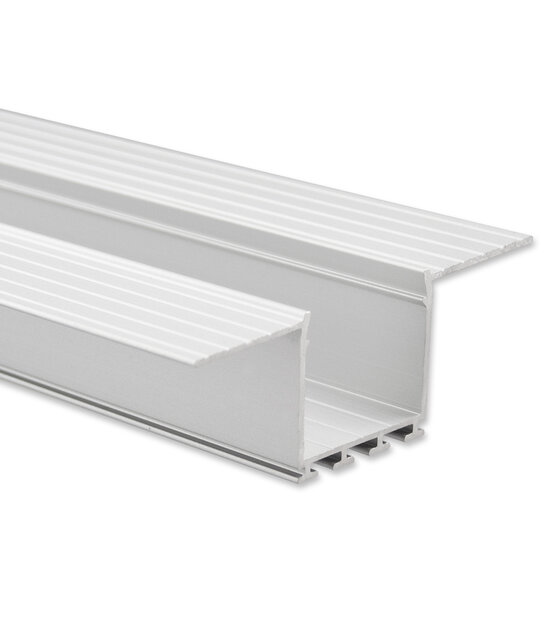 LED XL profiel 2 meter met afdekking 66,8 mm x 24,5 mm - XL99ALU   OP = OP