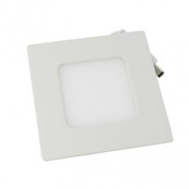 230V inbouwspot 3W warm wit vierkant