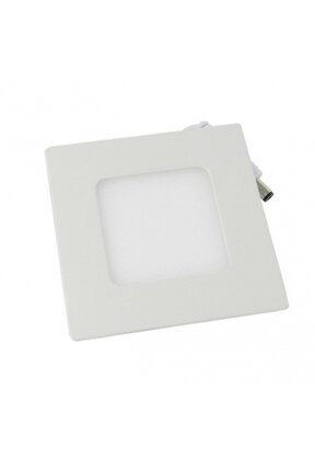 230V inbouwspot 3W warm wit vierkant