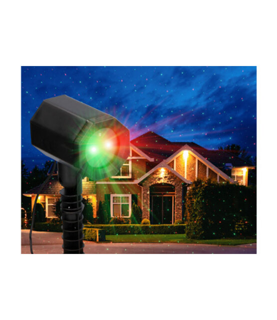 Laser kerstverlichting met 3 standen