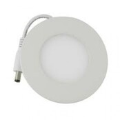 230V inbouwspot 3W warm wit rond