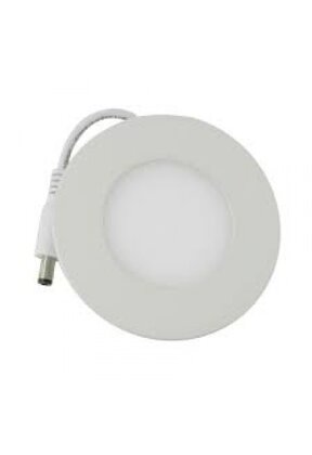 230V inbouwspot 3W warm wit rond