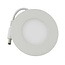 Luksus 230V inbouwspot 3W warm wit rond