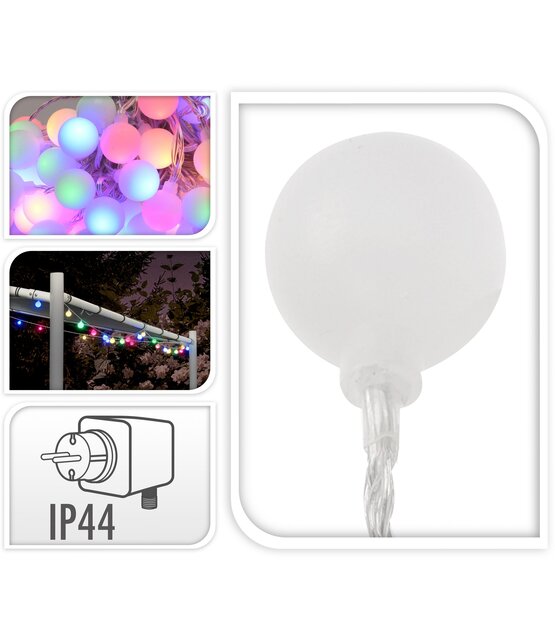 80 Led  Feest verlichting Multi Color - 12 meter lang - waterdicht