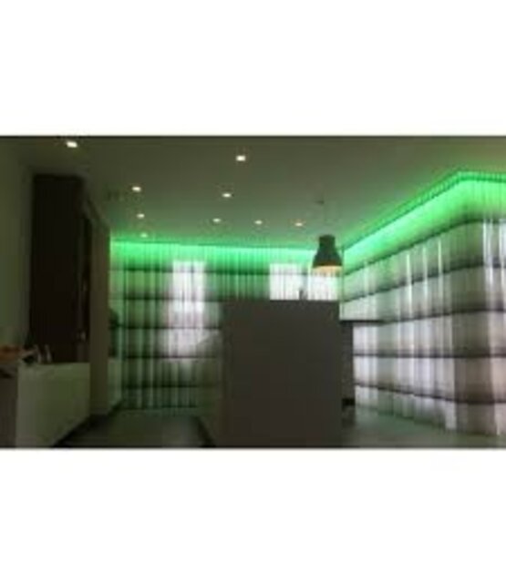 Dubbele LED strip 60x5050 LED 19W 1200 Lm/meter 24VDC IP65 RGBW 5m rol