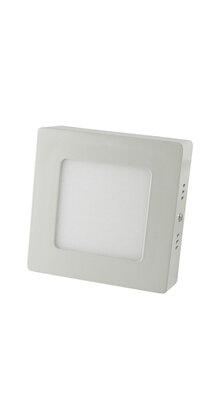 opbouwspot 6W warm wit vierkant 230v