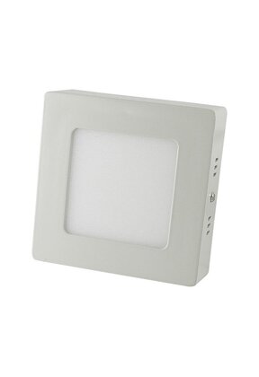 opbouwspot 6W warm wit vierkant 230v