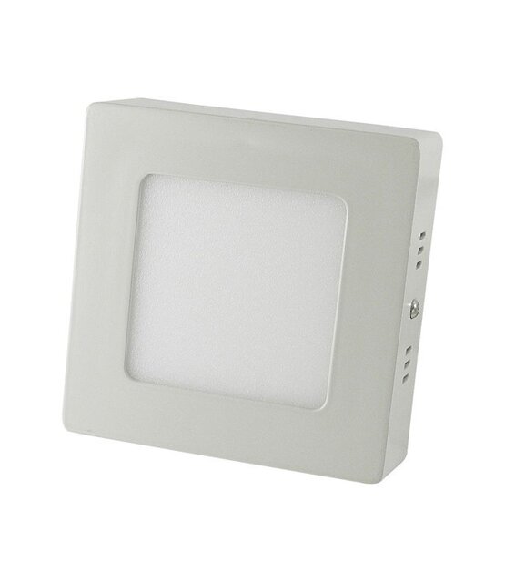 opbouwspot 6W warm wit vierkant 230v