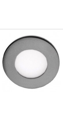 Dimbare 12 volt inbouw LED spot 3W warm wit rond