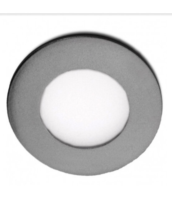 Dimbare 12 volt inbouw LED spot 3W warm wit rond