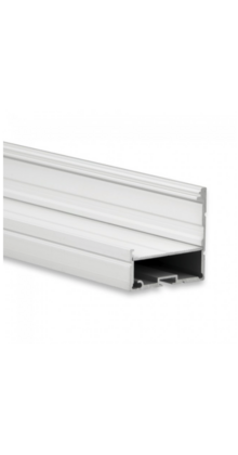 LED hoekprofiel 2 meter met afdekking 40,10 mm x 40,10 mm - CXL19.03ALU