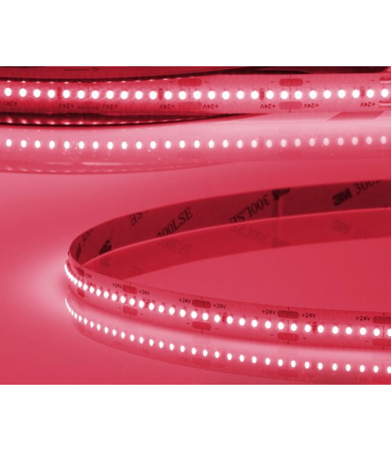 PRO LED strip 24 volt rood 10W 910LM 280LED p/m IP20 - 5 meter