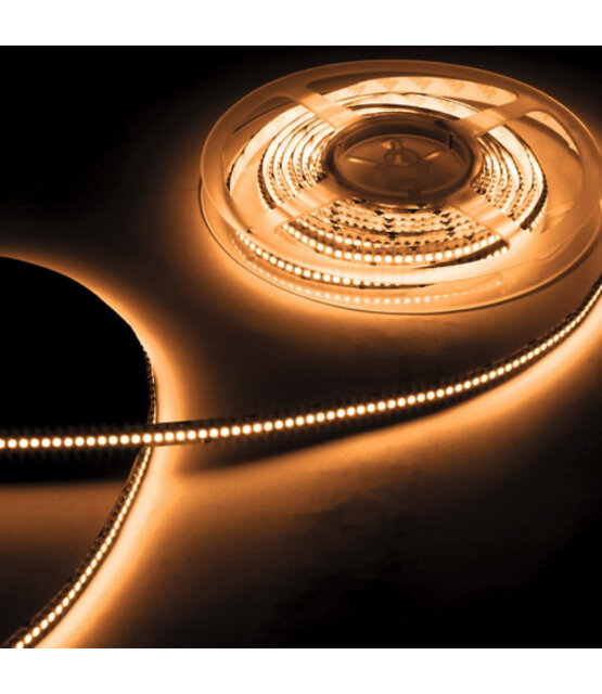 Waterdicht LED strip 12 volt 2700k extra warm wit 9,6W 1020LM 120LED p/m IP65 - 5 meter