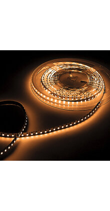 LED strip 12 volt 2700K extra warm wit 6W 630LM 60LED p/m IP20 - 5 meter