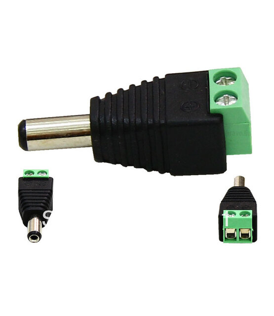 PIR bewegingssensor instelbaar voor LED - zwart