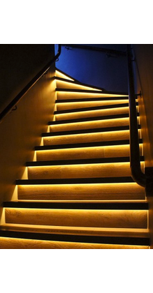 Dimbare LED strip traptrede aansturing compleet - tot 200 watt - 24 volt