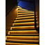 Trapverlichting LED strips van Luksus Dimbare LED strip traptrede aansturing compleet - tot 200 watt - 24 volt