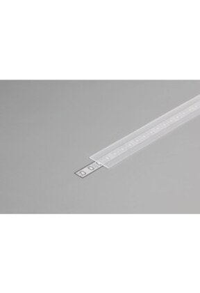 2 meter losse LED profiel afdekking – Helder – 09ALU, 09WIT, 09ZWART 09INBOUW