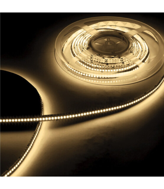 PRO LUMEN LED strip 24 volt 3000k warm wit 18W 2258LM 192LED p/m IP20 CRI90 - 3 meter