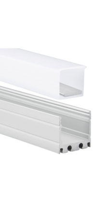 Waterdicht LED profiel 2 meter 15 mm x 19,02 mm - 18.1ALU.H20