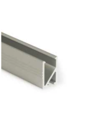 LED inbouw profiel 2 meter met afdekking 8,20 mm x 12,20mm - 088ALU