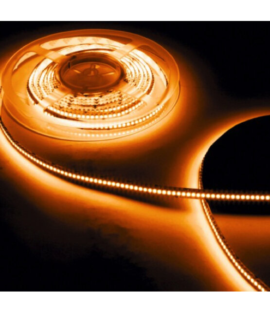 LED Strip 12 volt 2700k extra warm wit 9,6W 1020LM 120LED p/m IP20 - 5 meter