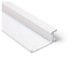 LED profielen Luksus LED strip wandprofiel 2 meter met afdekking 55 mm x 23 mm - W12WIT
