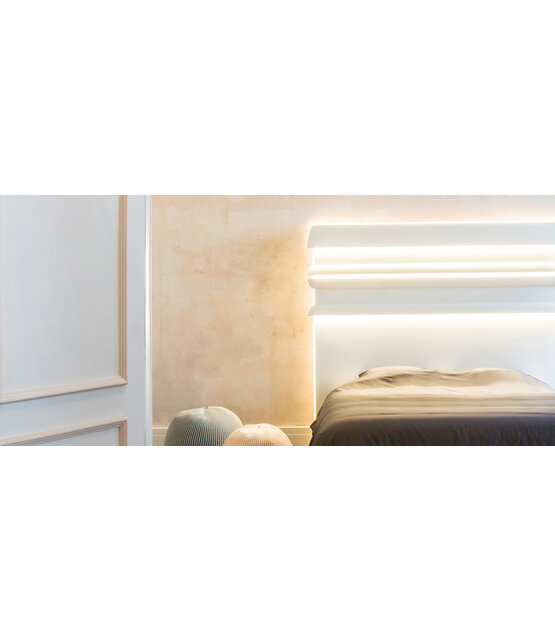 LED sierlijst 2 meter - C361WIT- 5 x 5 CM