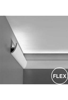 LED sierlijst 2 meter - C373WIT - 8 x 4,9 CM