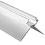 LED profielen Luksus LED gips hoekprofiel met afdekking 2 meter 37,9 mm x 13,76 mm GIPS23 BUITENHOEK